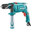 TOTAL - Trapano a percussione 850W con mandrino senza chiave da 13 mm e funzione martello per calcestruzzo