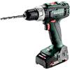 Metabo BS 18 L (602321500) TRAPANO-AVVITATORE A BATTERIA + 2 batterie 18 V 2 Ah Li-Ion + valigetta