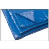 UTILIA Telo occhiellato in polietilene mt. 4x6 blu 'UTILIA'