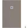 senza PIATTO DOCCIA MOD. ESTASI RETTANGOLARE Cemento - cm 70 x 80