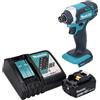 Makita DTD152Z 18V LXT - Avvitatore a percussione senza fili, con 1 batteria da 4,0 Ah e caricabatterie
