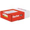 Fischer SXR 10 x 120 T - Tasselli Lunghi per Il Fissaggio soffitti, finestre, Porte antincendio in calcestruzzo poroso, 50 Pezzi - Art. n. 46265, Grigio, 10x120 mm