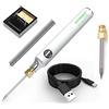 NC Saldatore USB Kit 5V 8W Saldatore elettrico Saldatore Strumenti Temperatura regolabile con supporto e filo per saldatura