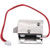 MeevrgR Per serratura elettrica resistente, solenoide di rilascio dell'elettromagnete da 12 V, garantisce la sicurezza dei tuoi oggetti di valore