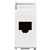 Vimar serie piatta - Presa rj45 netsafe categoria 6 utp bianco