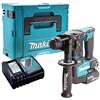 Makita DHR171Z - Martello rotativo SDS+ brushless da 18 V, con 1 batteria da 5,0 Ah, caricabatterie e custodia