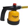 TANIASHOP Cannello Saldatore Bruciatore a Gas ad accensione Piezoelettrica Bruciatore Saldatore a gas Butano con Piezo e Regolazione di Fiamma Cannello a Cartuccia
