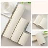 Dostear Bordo decorazione autoadesiva rimovibile per cucina bagno piastrelle adesivo per pareti autoadesiva beige 10cm X 500cm