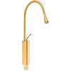 LUNICASHA Rubinetto alto per lavabo, rubinetto da bagno, girevole a 360°, rubinetto, lavabo alto, miscelatore monocomando per bagno e cucina, oro