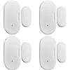 MACIMO 4X Tuya Zigbee Sensore per Porte E Finestre Automazione Domestica Intelligente Protezione di Sicurezza Smartlife APP Allarme Remoto Nel Tempo Reale