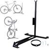 CCLIFE Cavalletto Verticale per Bicicletta Rastrelliera Biciclette Indipendente Regolabile in Altezza