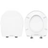 HYDRO HOME Copriwater Sedile Wc compatibile con Colibrì 2 Pozzi Ginori termoindurente Bianco by HYDRO HOME
