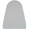 IDROTOP Copriwater per KERASAN TAKEFIVE AVVOLGENTE ORIGINALE TERMOINDURENTE BIANCO cerniera inox