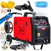 BADEK IDEAL Praktik MIG 211 LED - 200A 3 in 1 Professionale Saldatrice a filo continuo con gas - Saldatura: MIG/MAG, MMA, Flux, Saldobrasatura - Tecnologia IGBT (Basic)