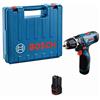 Bosch Professional 12 V System cordless combi drill GSB 120-LI (incl. 2x2.0 Ah battery, fast charger GAL 1210 CV, carrying case) - Amazon Edition