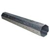 Generico Rullo per Tapparelle Ottagonale Ø60 in Ferro Zincato diametro 60 mm 250 cm