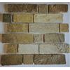 conwire Piastrelle a mosaico in ardesia naturale, beige chiaro, per pavimenti, pareti, bagno, doccia, cucina, specchio, rivestimento, vasca da bagno, mosaico