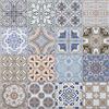 Casa Moro - Piastrelle modello Habib 44,1 x 44,1 cm in gres porcellanato, patchwork marocchino, piastrelle in ceramica per una bella cucina, corridoio bagno & parete posteriore della cucina, FL6030M