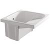 Galassia Italy Galassia - Lavabo osiride 60 x 60 x (h) 40 cm avec essoreuse blanche