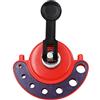Morain Guida per trapano Base a vuoto Ventosa regolabile 4-12 mm Punta per trapano per vetro per piastrelle in vetro a tazza Locator Guida per trapano Localizzatore foro Guida per trapano Strumento