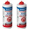Bindulin Bindan Propeller Leim - Colla per legno impermeabile, 2 x 1.000 gr. (2000 g)