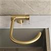 ZPSPZ Rubinetto Pieghevole Cucina Sottofinestra Rubinetto da Cucina Girevole Acciaio Inox Monoforo Monomaniglia Miscelatore Cucina Sottofinestra Oro Satinato-B
