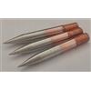 Generisch Punte Saldatore Stagno - Set di 3 Pezzi - Filettatura M4 - Rame puro 99,99% - Stagnate con lega SAC305 d'argento - Compatibili con Parkside, LUX, Niteo, ZD - Resistenti e Durevoli