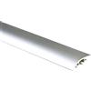 ITALFROM SOGLIA DI DISLIVELLO - PROFILI DI FINITURA PER PAVIMENTI VEROLEGNO E LAMINATO (Dislivello 9-12 mm - Argento - 45x12x2700mm)