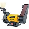 F.F. GROUP Ff Group Smerigliatrice da banco con levigatrice CBBG 400PLUS 400W