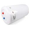 Berkalash - Scaldabagno elettrico da 50 l, con indicatore di temperatura a LED, caldaia da 2000 Watt, orizzontale, a parete