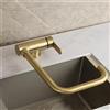 ZPSPZ Rubinetto Pieghevole Cucina Sottofinestra Rubinetto da Cucina Girevole Acciaio Inox Monoforo Monomaniglia Miscelatore Cucina Sottofinestra Oro Satinato-Un