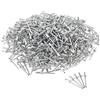 U/ D Rivetti ciechi in acciaio inox rivetti ciechi rivetti di fissaggio chiodi diametro 2,4 mm 1000 pezzi (2,4 x 8 mm)