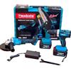 Generico Makota Set 3 IN 1 Trapano, Avvitatore Flex, Mini Motosega 68V