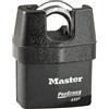 Master Lock 6327EURD Lucchetto ad Alta Sicurezza con Chiave, per Esterno, Arco Protteto, Ottimo per Trasporto e Applicabilità Industriale, Grande, Nero