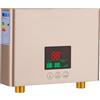 Cutycaty Scaldacqua elettrica istantanea, 3000 W, 220 V, scaldabagno elettrico, mini scaldabagno con indicatore di temperatura LED e telecomando