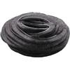 EpheyFIF Hairy Seal - Paraspifferi a spazzola per porte blindate, porte di armadi, 5 mm x 12 mm