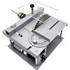 ExpressLeopard Sega da Tavolo Portatile per La Lavorazione del Legno, Sega da Banco per Interni, Utensile da Taglio Elettrico (19x16.5x10cm)