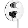 Brudetti Paini COX Miscelatore Doccia Incasso con Deviatore Rotativo 2 Uscite Cromato