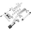 YWBL-WH Set di Utensili per Svasatura 5-16 Mm Espansore per Tubi Rame Alluminio per Svasatori per Tubi Britannico CT 278 per Tubi del Freno con Refrigerazione Ad Acqua a Gas,