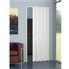 KASART PORTA A SOFFIETTO TAMBORA cm 82 x 210 - colore bianco cromo