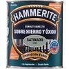 LISO SATINADO Directo sobre Hierro y Óxi Smalto Antioxidante satinato diretto al ferro Hammerite Grigio 750 ml.