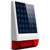FP-Tech FP-JDW06 Sirena Solare Wireless Esterna per Antifurto, Bianco