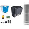 Dieffematic KIT CAME U2313 BX-78 AUTOMAZIONE CANCELLO SCORREVOLE CREMAGLIERA ZINCATA 6 METRI