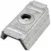 friulsider 100 pezzi CAPPELLOTTI IN ACCIAIO ZINCATO PER LAMIERA GRECA 20x18 mm