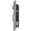 Omec Art. 530 SERRATURA PER MONTANTI catenaccio e scrocco reversibile Frontale Inox Cilindro ovale non incluso - E - 30