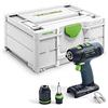 Festool Trapano avvitatore a batteria T 18+3-Basic