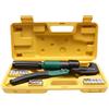 NadineDutol Pinza crimpatrice idraulica, pinza pressa idraulica 4-70 mm², pinza da schiacciamento, capicorda con 8 set di crimpatura, aggraffatura filo di alluminio e rame