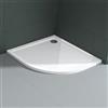 maimai Mai & Mai Piatto Doccia con Piletta 100x100x4cm, Piatto Doccia Faro3W in Acrilico incl. Piletta di Scarico (AL01), Forma: Quadrato, Bianco