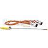 BSD Cannello a Gas per Guaina - Ugelli 2x60mm 90cm / 5m Tubo - Kit Torcia Butano, Bruciatore a Gas