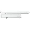 GEZE Porta contatto di chiusura GEZE TS5000 TS 5000, RAL9016 bianco, pacchetto completo con montaggio piastra di guida Gleit